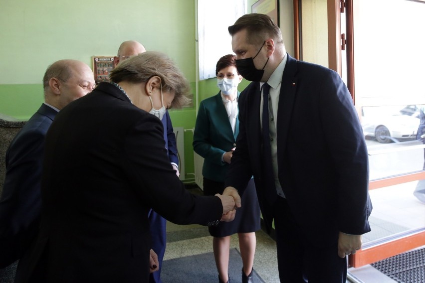 Spotkanie ministra Przemysława Czarnka ze społecznością szkolną w Lublinie. Zobacz zdjęcia