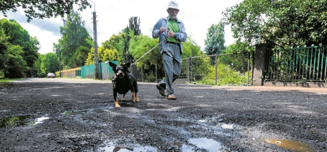 Ulica Siedlecka na Czyżkówku to jedna z blisko 600 ulic gruntowych w Bydgoszczy