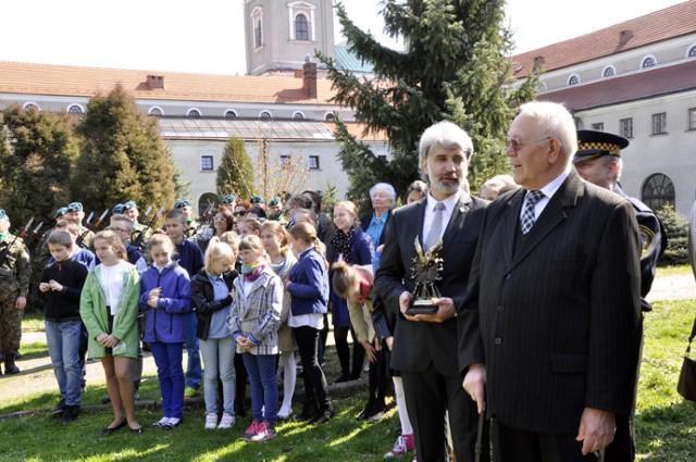 Uroczystość wręczenia nagród w konkursie w Jarosławiu.