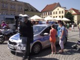 Piknik rowerowy z policjantami na rynku [ZDJĘCIA]