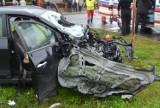 Wypadek w Żarnowcu: Dwie osoby w szpitalu