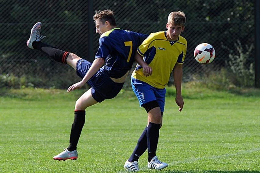 Liga juniorów: Krajna Sępólno Krajeńskie - Pomorzanin Serock [zdjęcia]