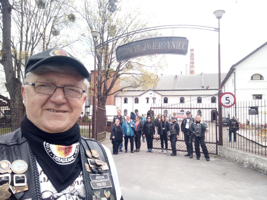 Motocykliści z Sieradza wybrali się na Roztocze. Pamiętali...