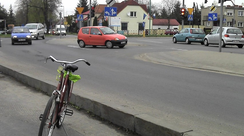 Wolsztyn. Wypadek przy Urzędzie Skarbowym