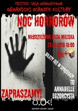 Noc horrorów w Obornickim Ośrodku Kultury już w piątek!