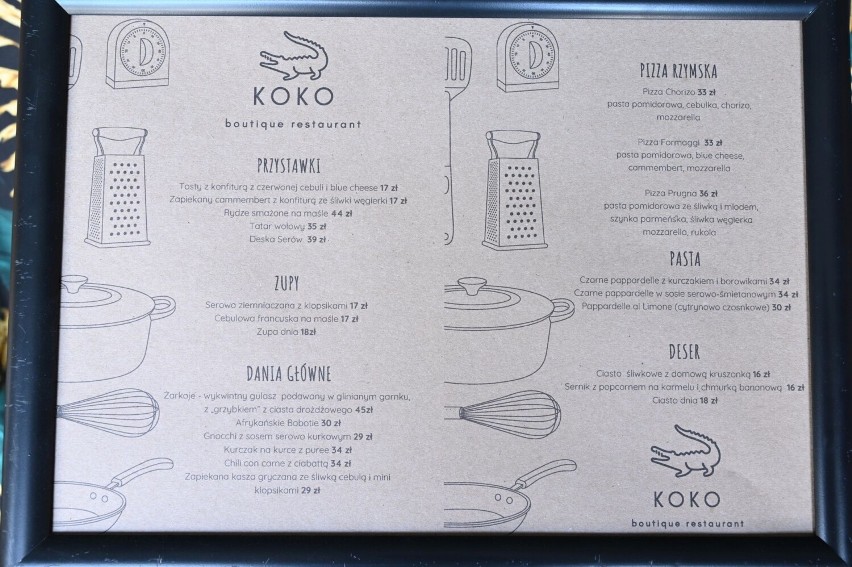 Zaskakujące smaki i wystrój z krokodylem. Restauracja KOKO rusza w centrum Kielc. Zobacz zdjęcia i film