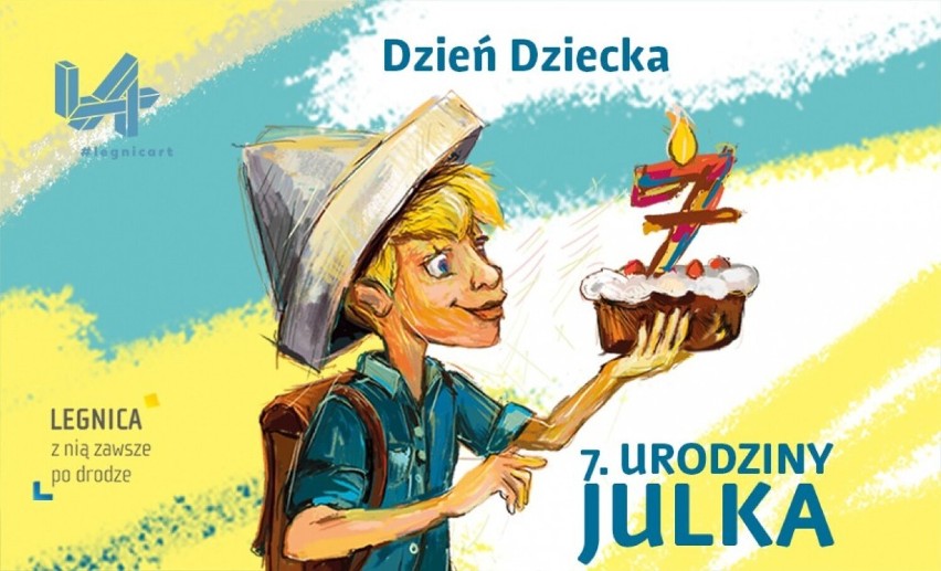 Atrakcje na Dzień Dziecka w Legnicy i 7. urodziny Julka. Korowód postaci bajkowych, animacje, zabawy, pokazy. Zobacz harmonogram!
