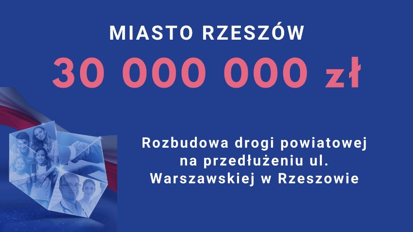 Ponad 160 mln złotych z Polskiego Ładu na Rzeszów i powiat Rzeszowski. Sprawdź, na jakie inwestycje! Przegląd