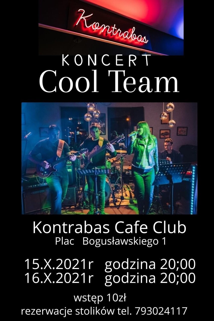 Koncerty w Kaliszu. Cool Team zagra w Kontrabas Cafe Klub
