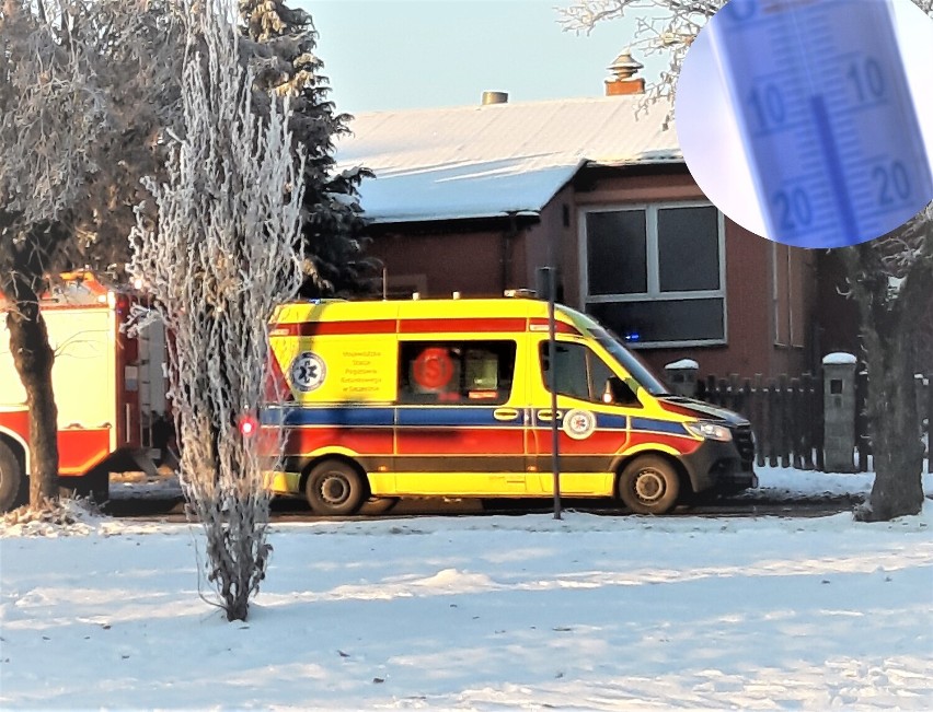 Na miejscu działali strażacy, policja, Zespoły Ratownictwa...