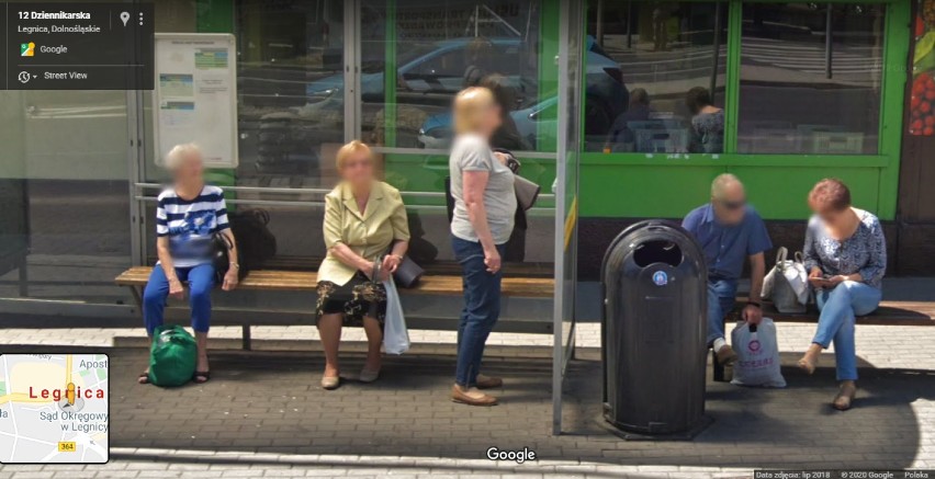 Google Street View w Legnicy