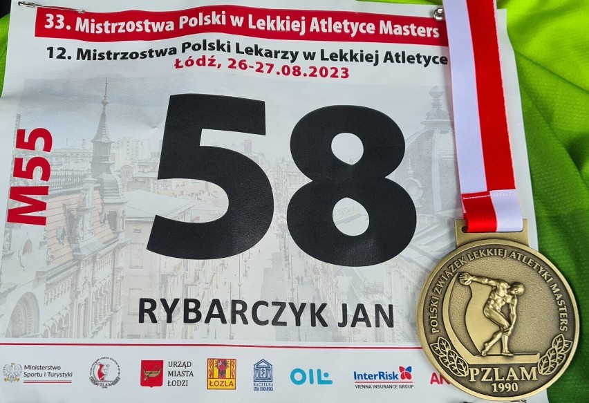 Jan Rybarczyk z Darłowa z dwoma złotymi medalami