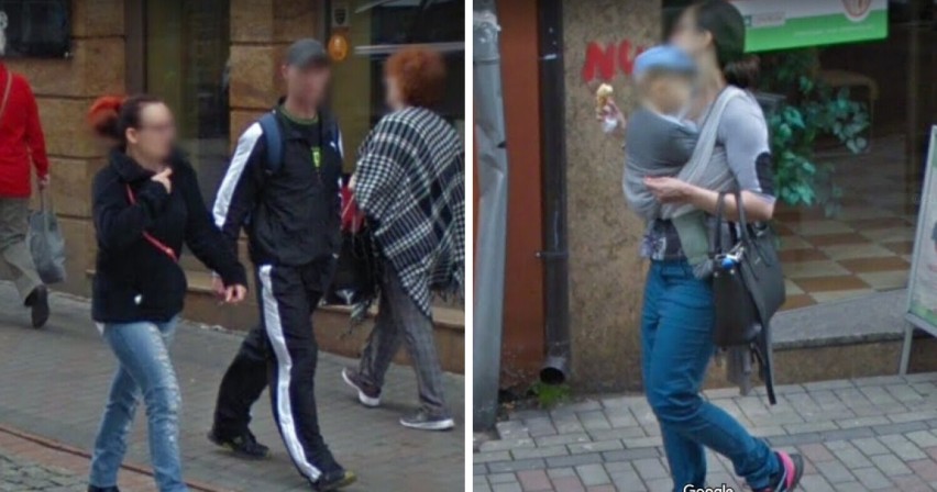 Oto zdjęcia mieszkańców Bytomia na Google Street View. Odnajdujecie się nich?