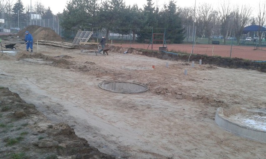 Polonia Chodzież: Na stadionie ruszyła budowa szatni