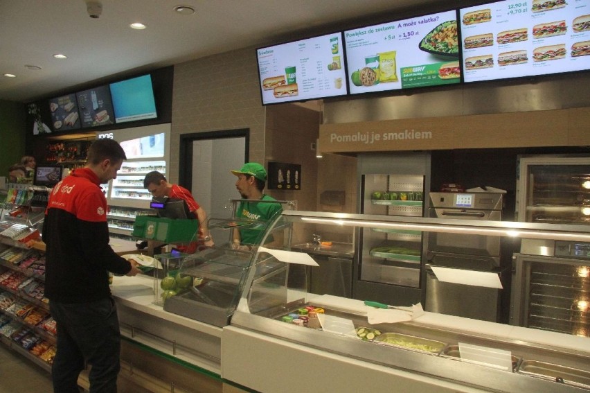 Nowy Subway w Kielcach. Otwarty na stacji paliw przy ulicy Warszawskiej 