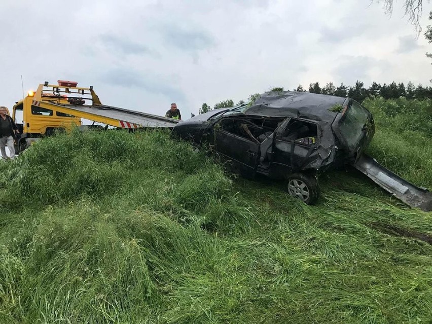 Poważny wypadek na trasie Karśnice-Wilkowo Polskie