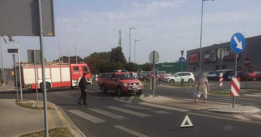 Żołnierz NATO spowodował wypadek w Wągrowcu. Policja zawiadomiła żandarmerię wojskową