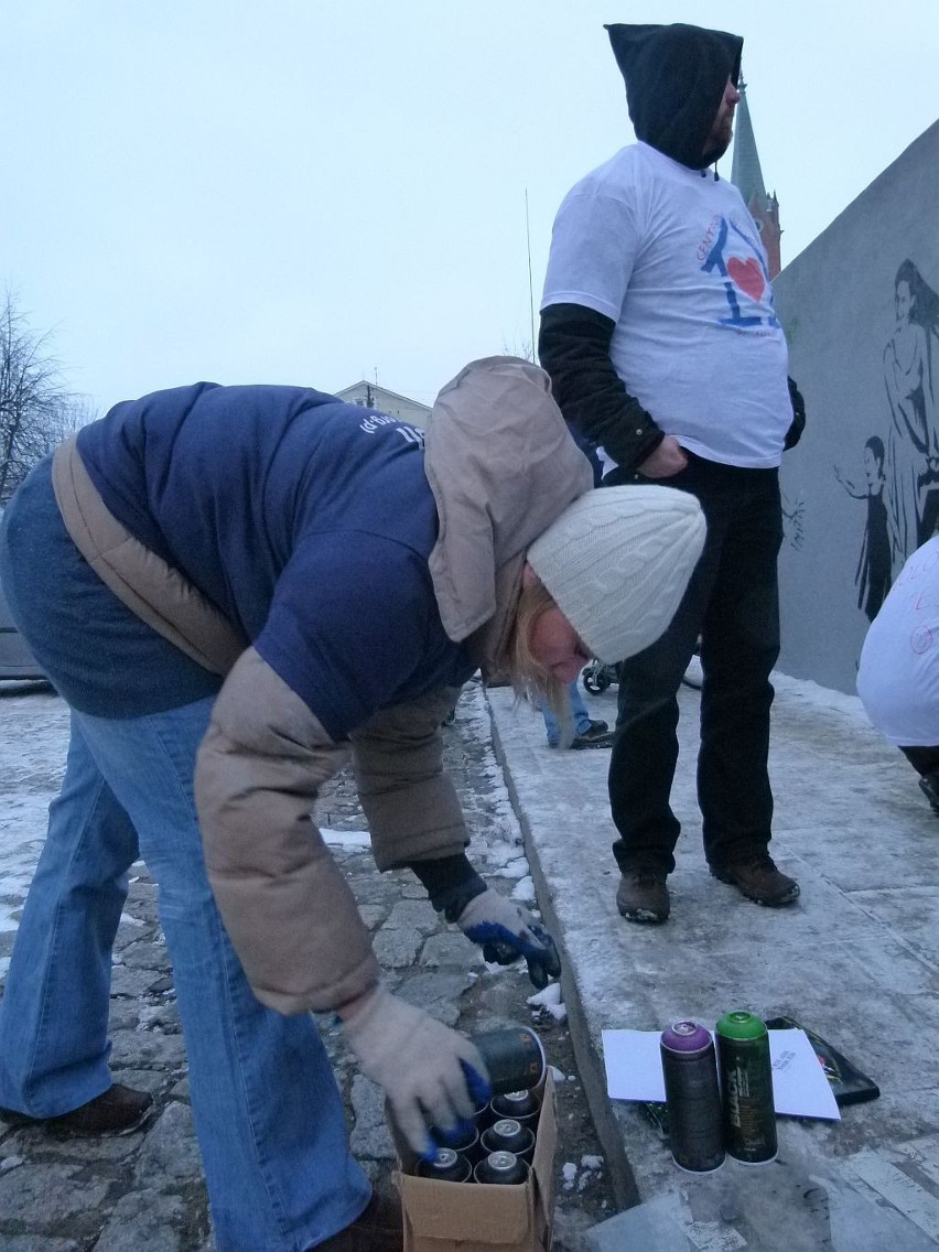 Rysunki wykonali członkowie Fundacji Aktywnej Rehabilitacji