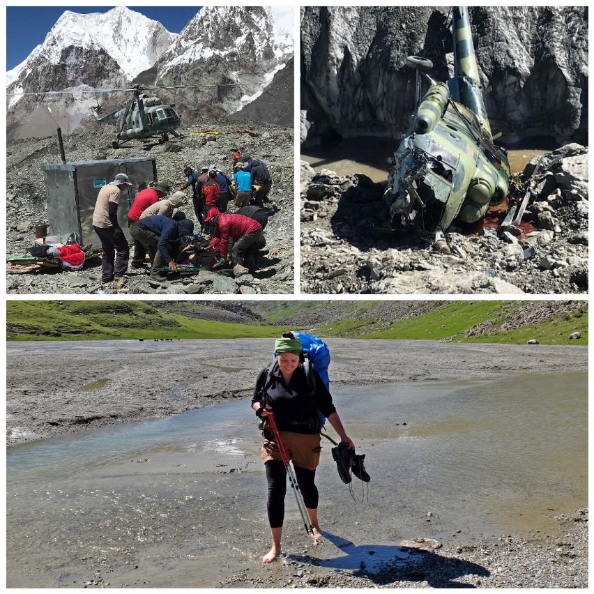 Ania przeżyła katastrofę helikoptera w Kirgistanie. Dzięki pomocy ludzi dobrej woli wróci do Polski i na Podlasie! [zdjęcia]