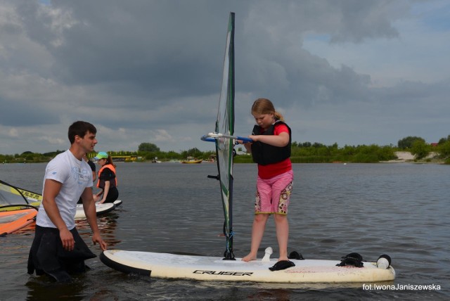 Windsurfing za darmo - UKS w Jastarni