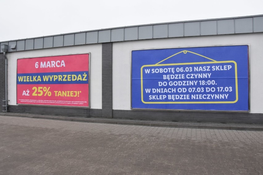 Szamotuły. Market Lidl w marcu zostanie czasowo zamknięty. Szykują się promocje!