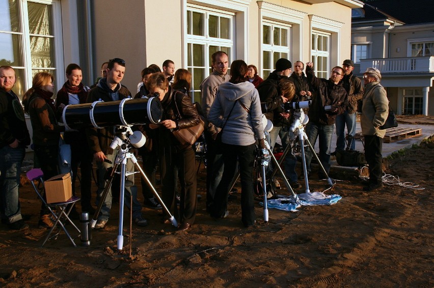 Obserwacje transferu Wenus  6 czerwca w 2012 roku.