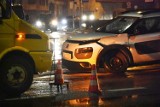 Wypadek na ulicy Piastowskiej w Legnicy, jedna osoba poszkodowana
