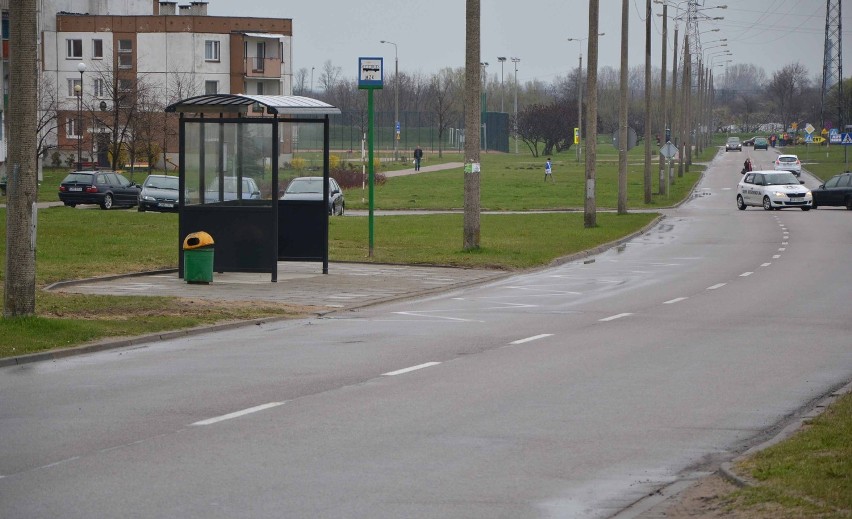 Powstała zatoczka autobusowa przy ul. Kotarbińskiego i przejście dla pieszych przy ul. Konopnickiej