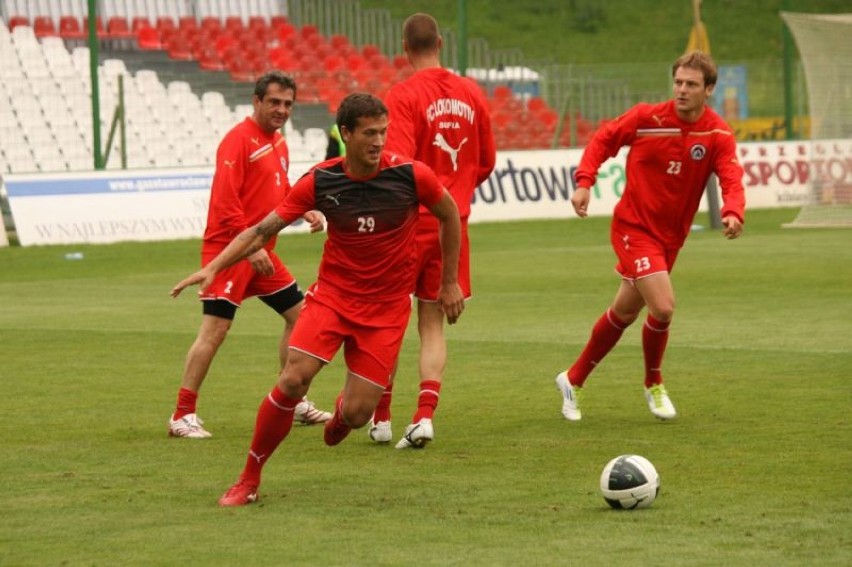 Lokomotiv Sofia trenuje przy Oporowskiej we Wrocławiu