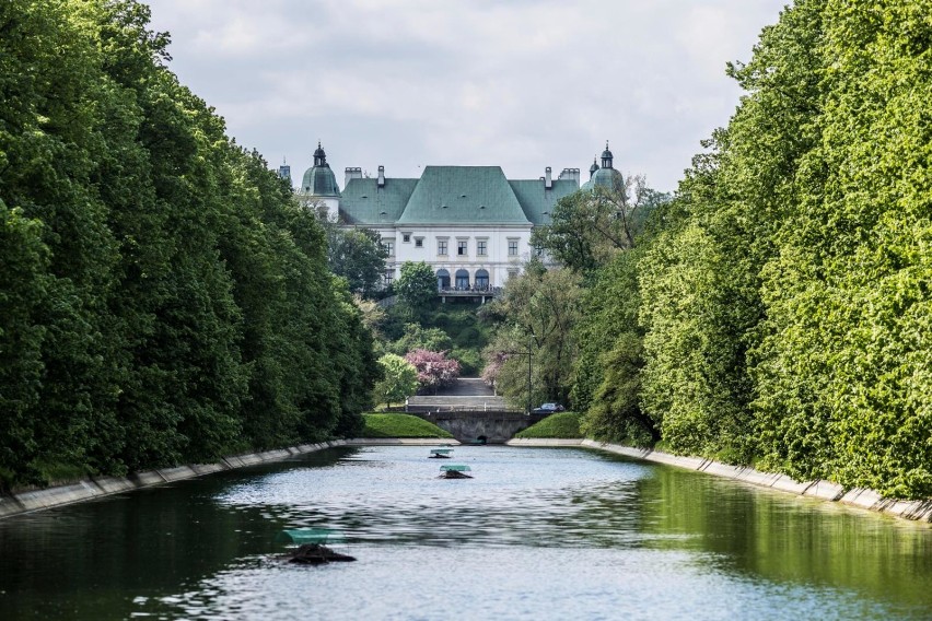 Mieszcząca się w Zamku Ujazdowskim restauracja Marty...