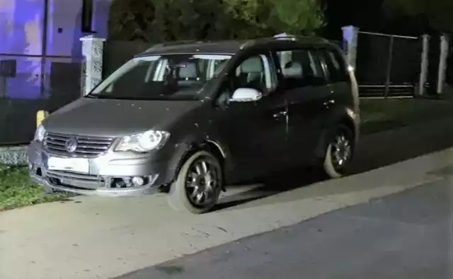Pijany kierowca poruszał się tym samochodem po Polance Wielkiej