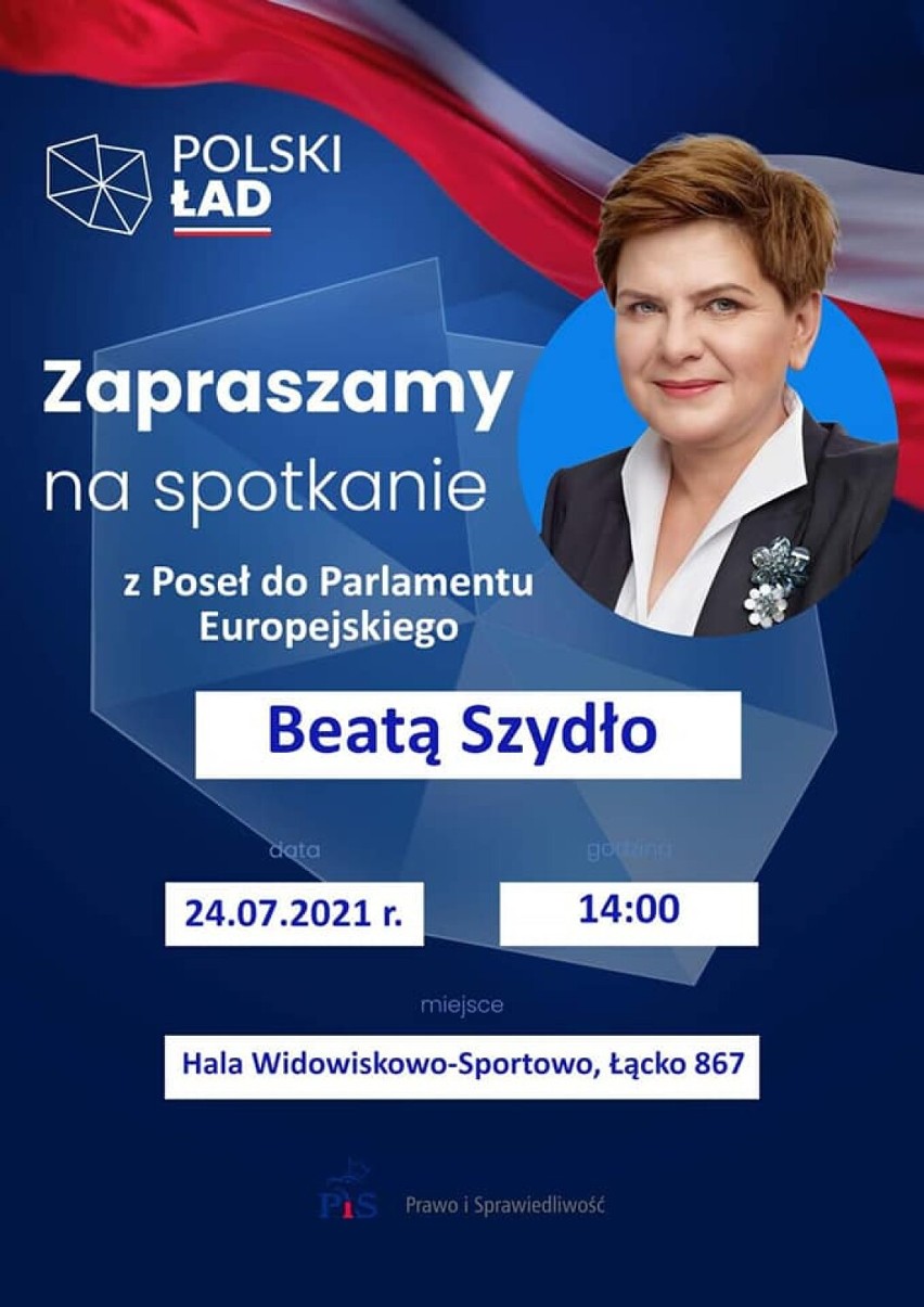 Spotkanie Beatą Szydło , poseł do Parlamentu Europejskiego...