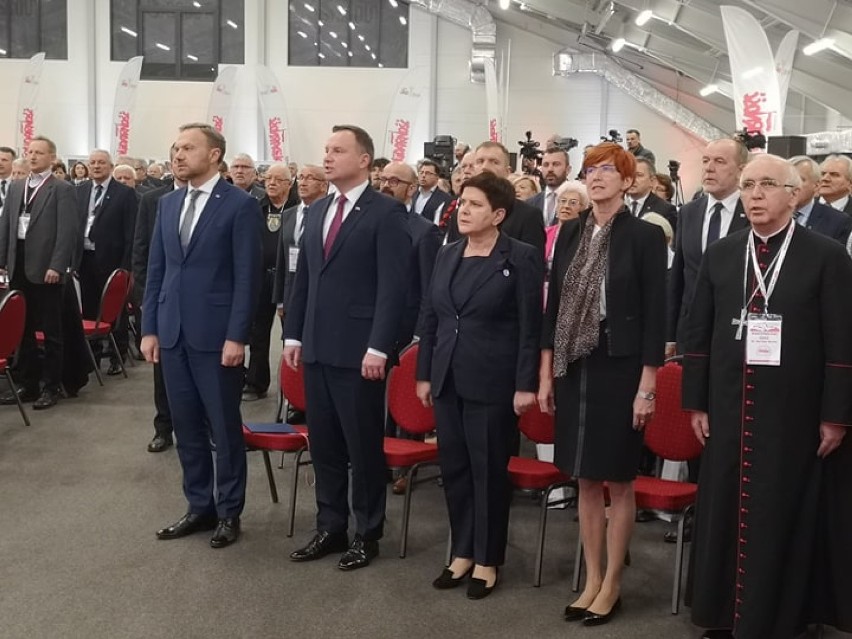 Częstochowa: Krajowy zjazd Solidarności z udziałem prezydenta Andrzeja Dudy