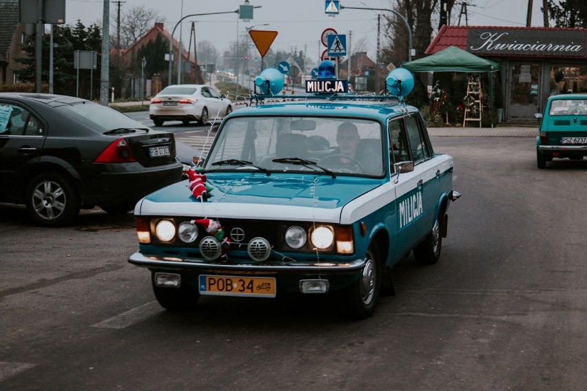 Świąteczna Parada Klasyków 2020 przejechała ulicami Obornik