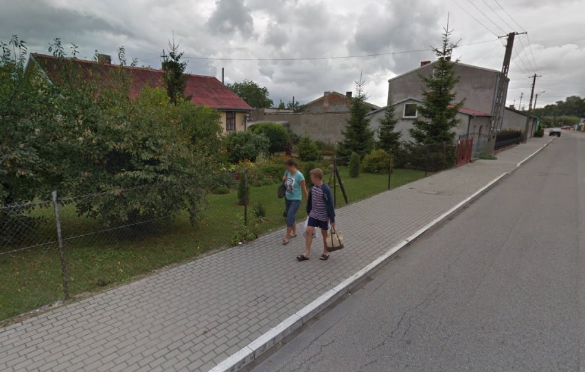 Osięciny. Kamery Google Street View przyłapały mieszkańców Osięcin [zdjęcia - 18.10.2020]