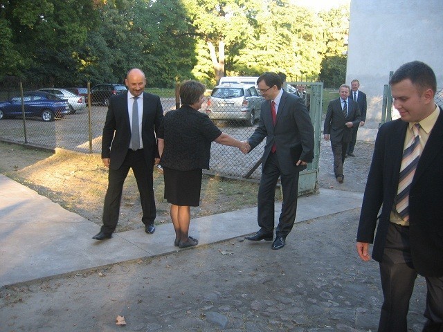 Ziobro, Wojciechowski i Witko spotkali się z mieszkańcami Tomaszowa