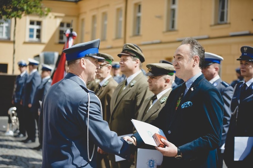 Obchody 100-lecia policji na terenie ZPiT "Śląsk" w...