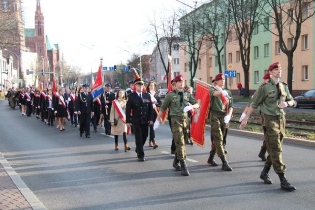 Tak wyglądały obchody Święta Niepodległości w Dąbrowie Górniczej w 2018 roku