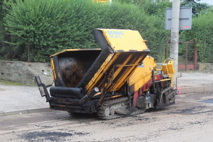 Remont na ulicy Objezdnej w Radziejowie [zdjęcia]