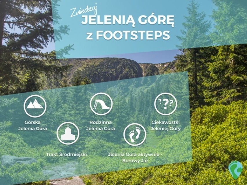 Zwiedzaj Jelenią Górę z Footsteps, nową aplikacją mobilną miasta