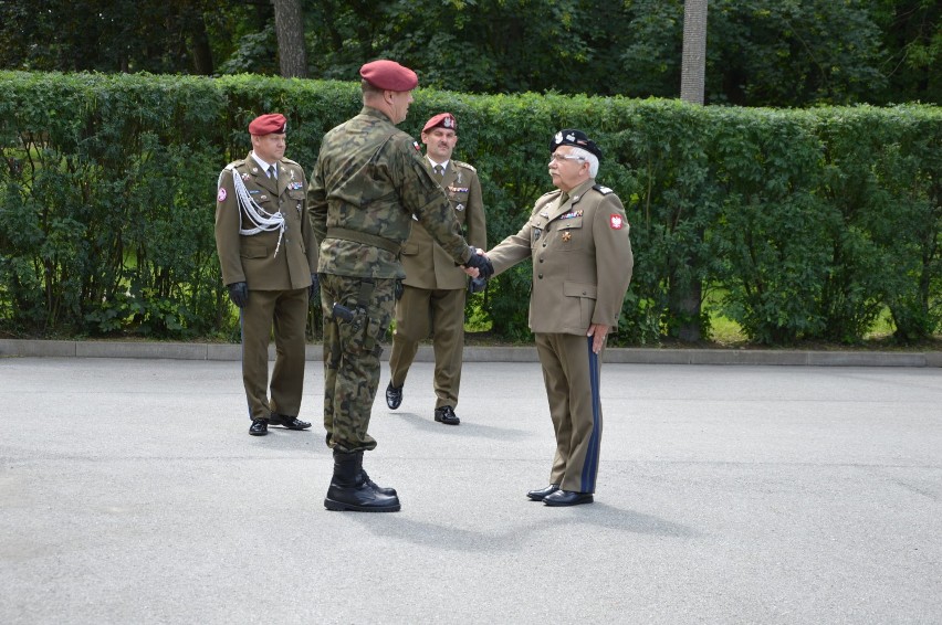 Pożegnanie dowódcy 25. Brygady, gen. Adama Marczaka