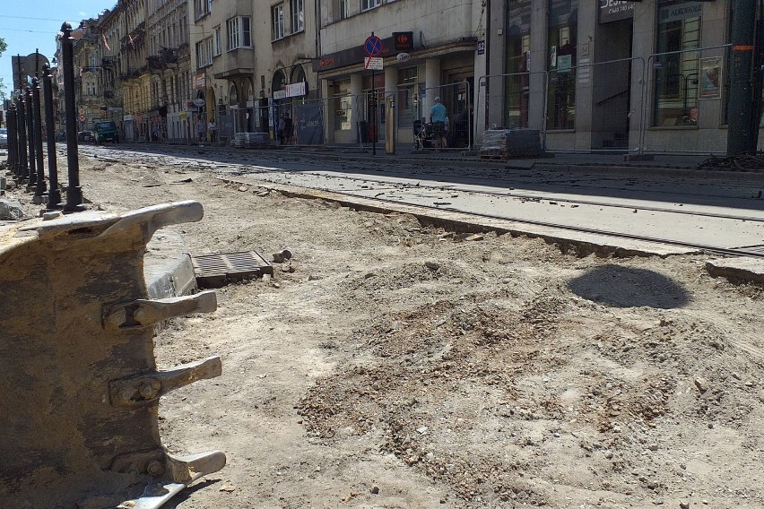 Kraków. Trwa remont ul. Karmelickiej. Zobacz najnowsze zdjęcia