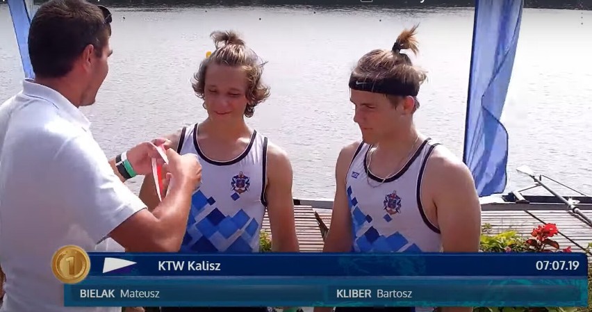 Złoto i srebro juniorów młodszych KTW Kalisz