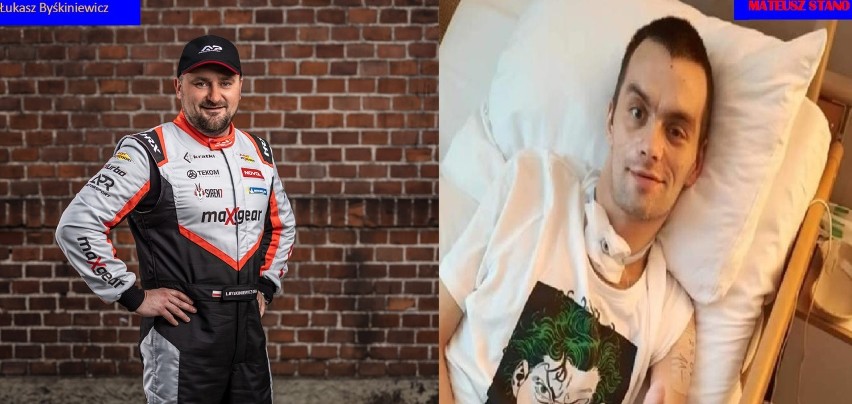 Łukasz Byśkiniewicz włączył się w akcje charytatywną dla Mateusza Stano z Olkusza. Wylicytuj koszulkę kierowcy rajdowego! 