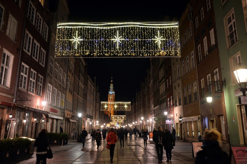 Iluminacje i ozdoby świąteczne w Gdańsku