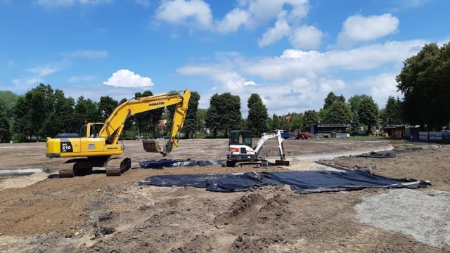 W Żurawicy trwa remont stadionu LKS Żurawianka.