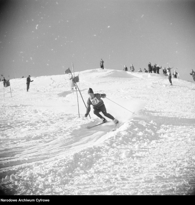 Na Kasprowym Wierchu zawody organizowano nawet, gdy nie było jeszcze kolejki linowej na szczyt i wyciągów narciarskich