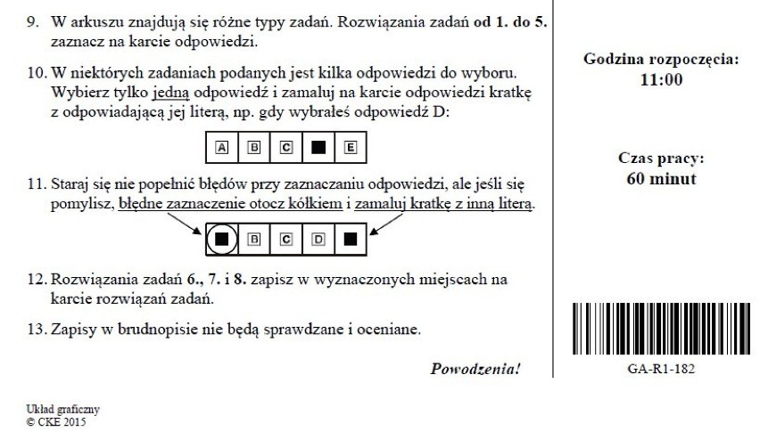 EGZAMIN GIMNAZJALNY 2018. Język angielski - arkusze CKE, odpowiedzi. Język angielski - poziom rozszerzony