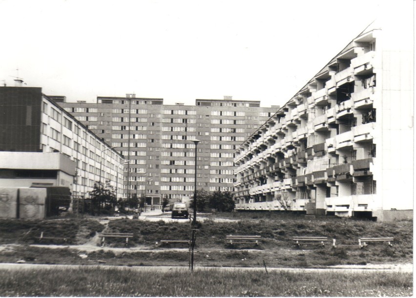 Osiedle Kopernik w Legnicy, rok 1986.