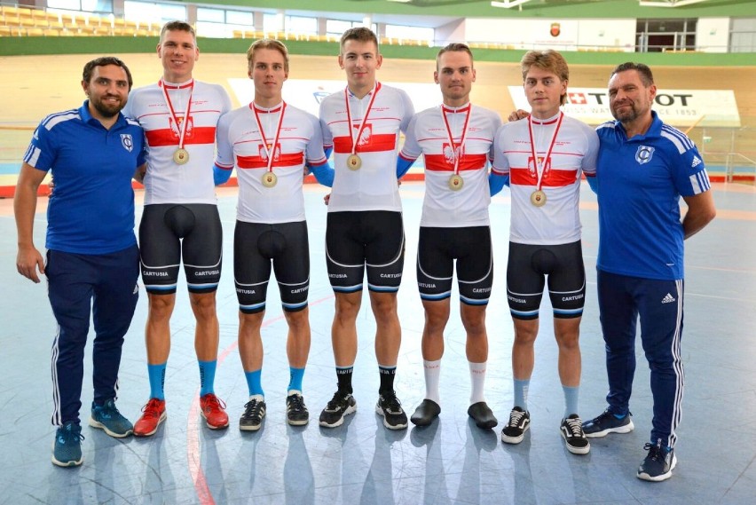 Kartuscy kolarze z dziesięcioma medalami Mistrzostw Polski Elity